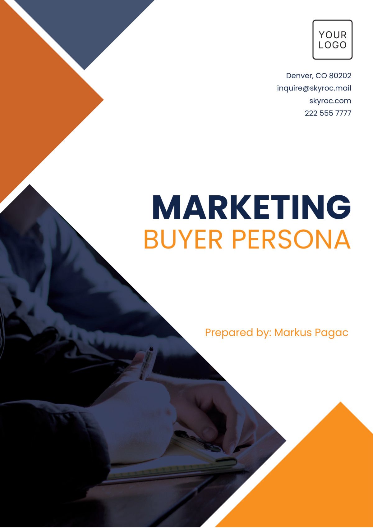 Marketing Buyer Persona Template