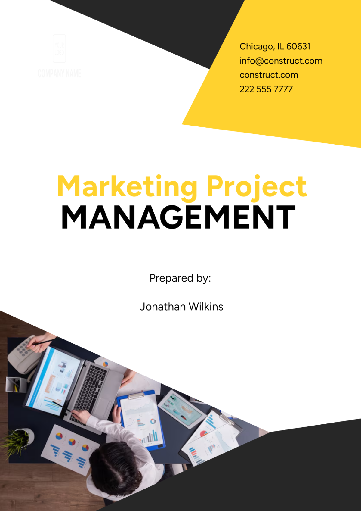 Marketing Project Management Template