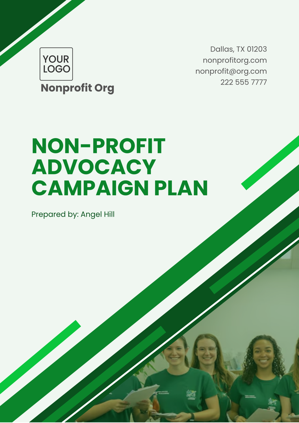 Non-Profit Advocacy Campaign Plan Template