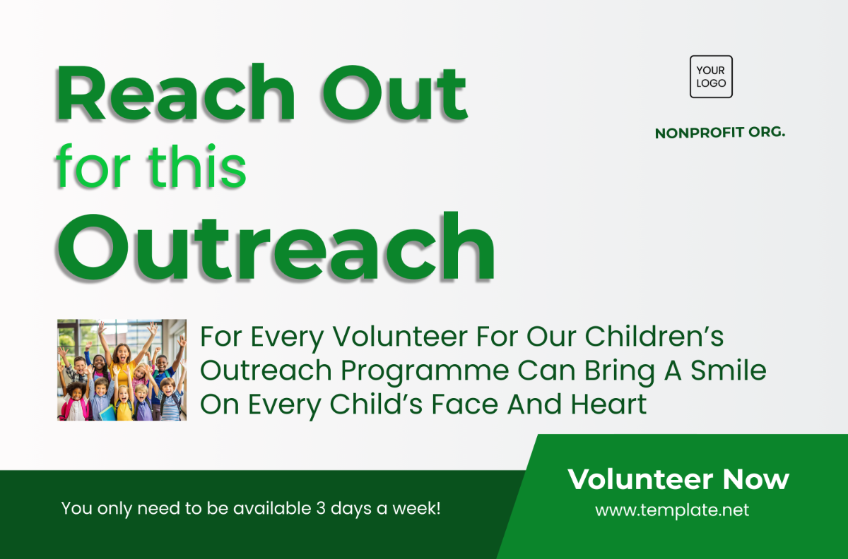 Non-Profit Banner Template