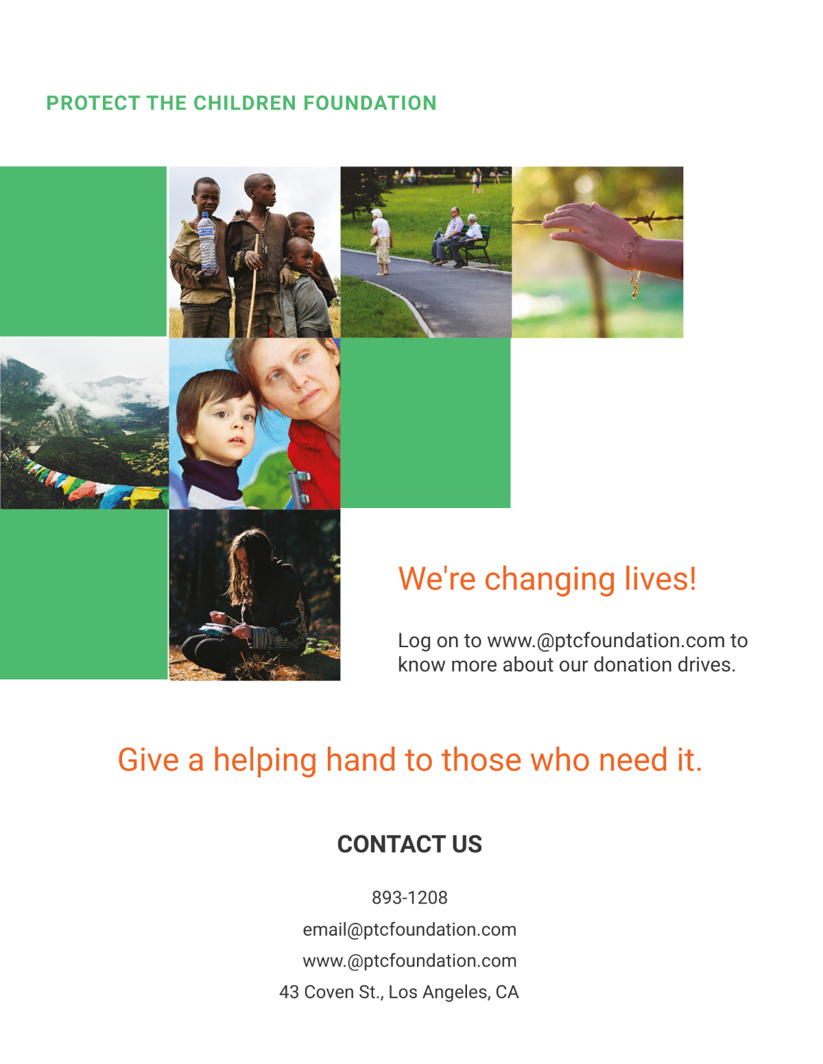 Non-Profit Flyer Template