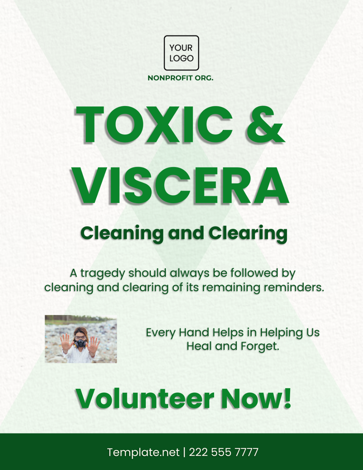 Non-Profit Volunteer Flyer Template