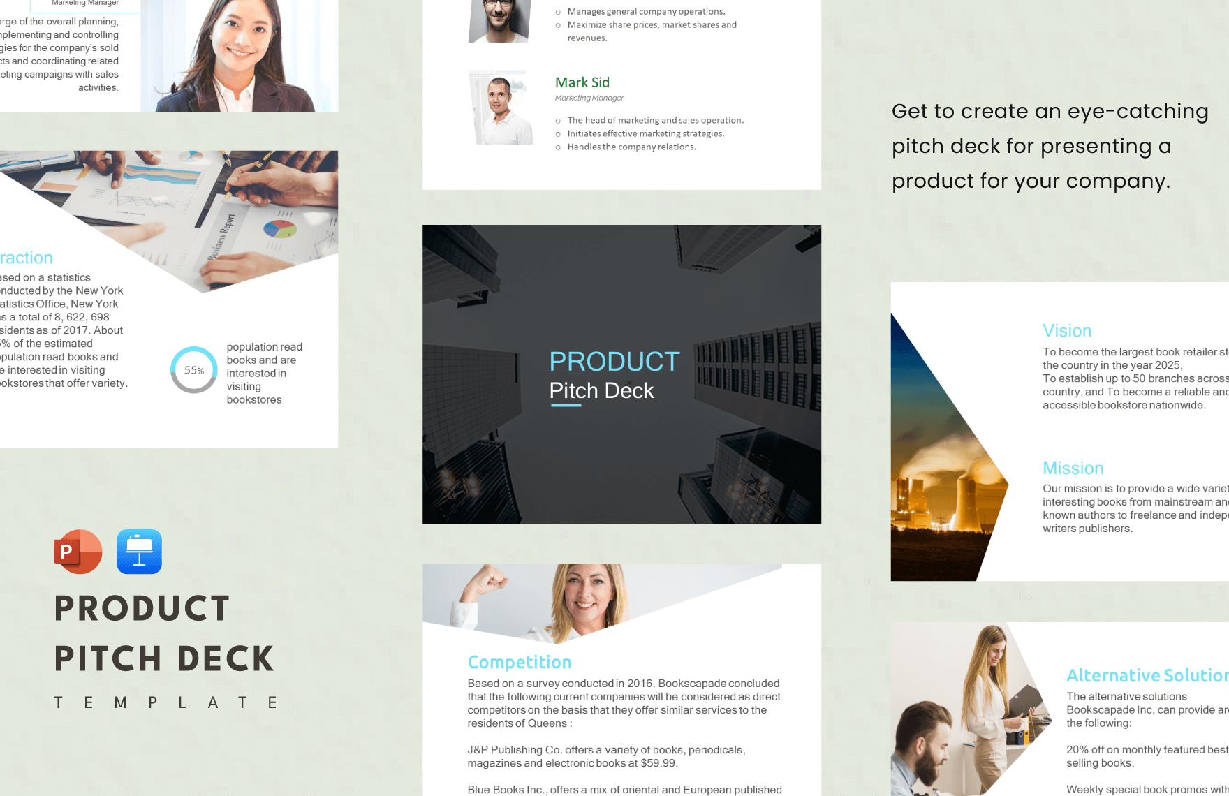 Product Pitch Deck Template in PowerPoint, Apple Keynote - Download | Template.net