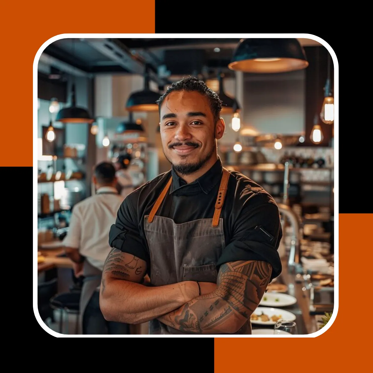 Restaurant Linkedin Profile Photo Template