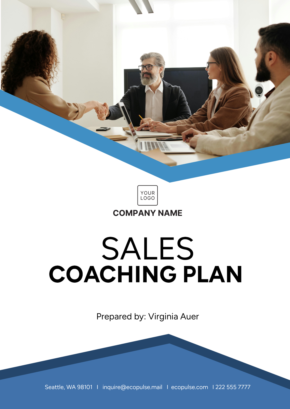 Sales Coaching Plan Template