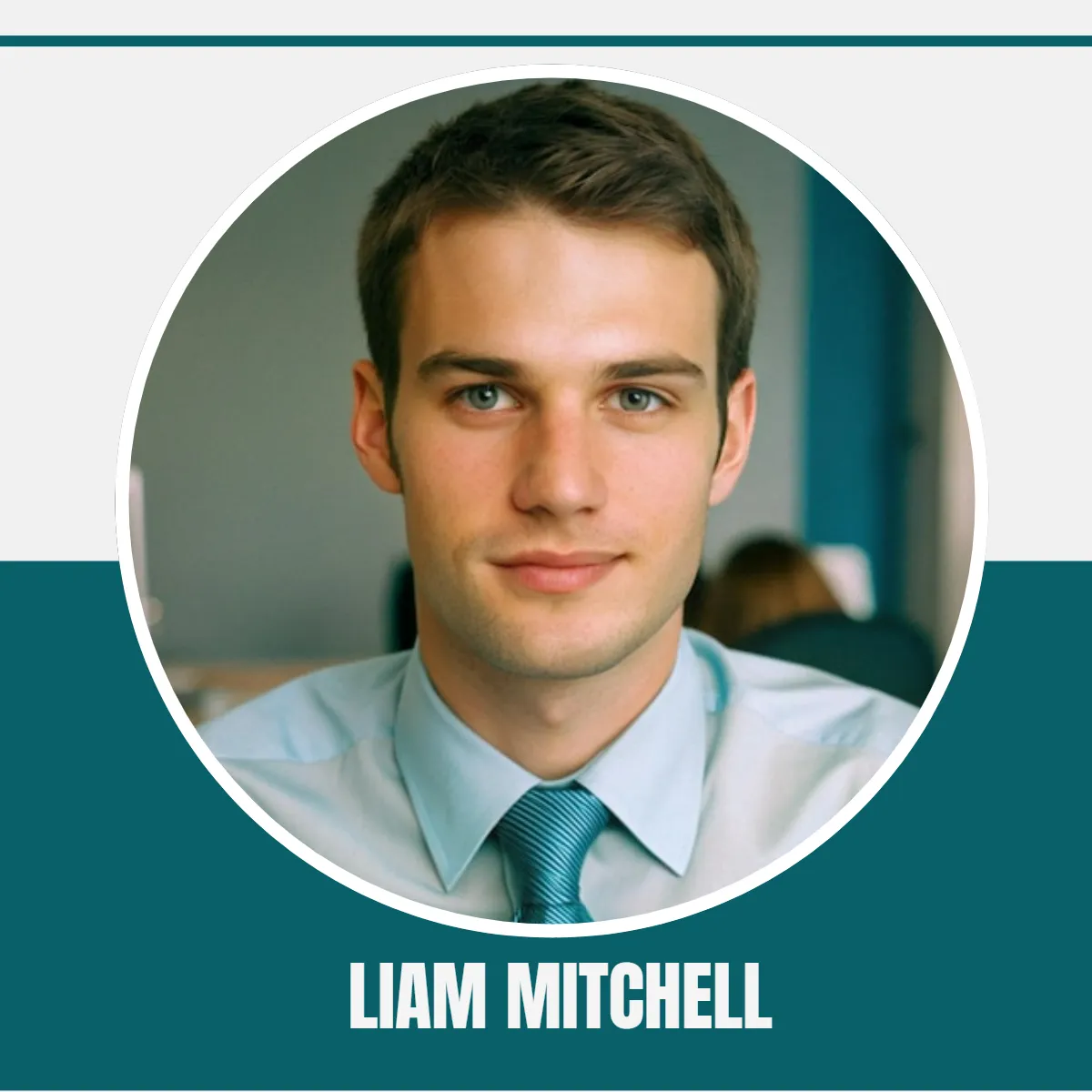 Tech Company Linkedin Profile Photo Template